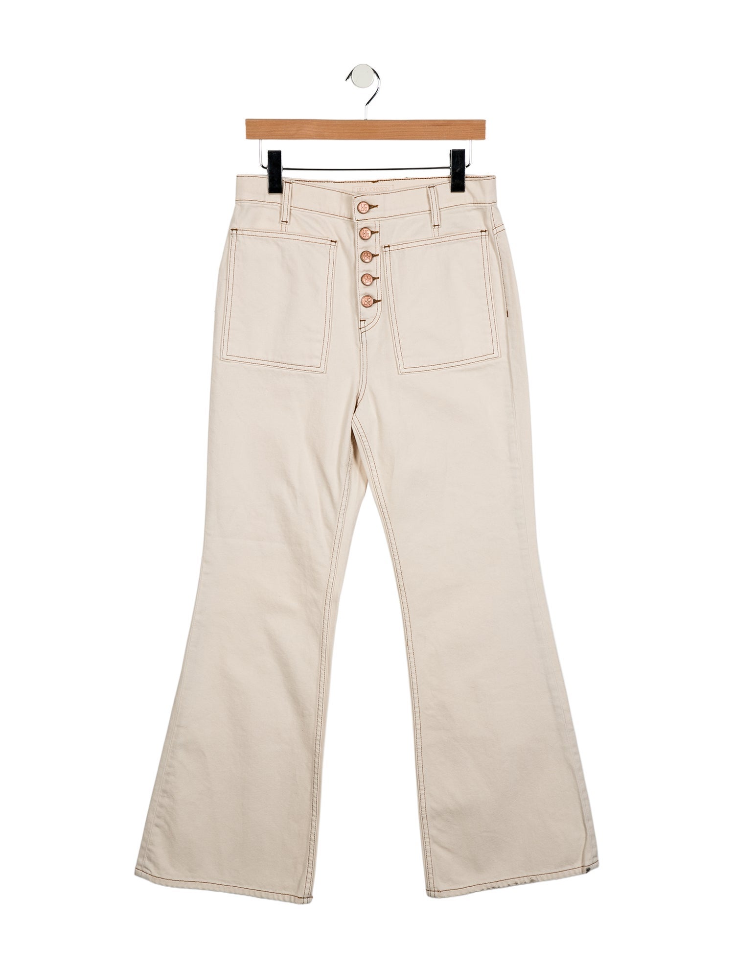 Ulla Johnson High-Rise Wide Leg Jeans