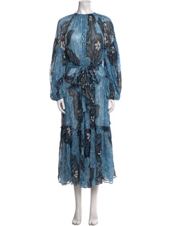 Ulla Johnson Silk Long Dress