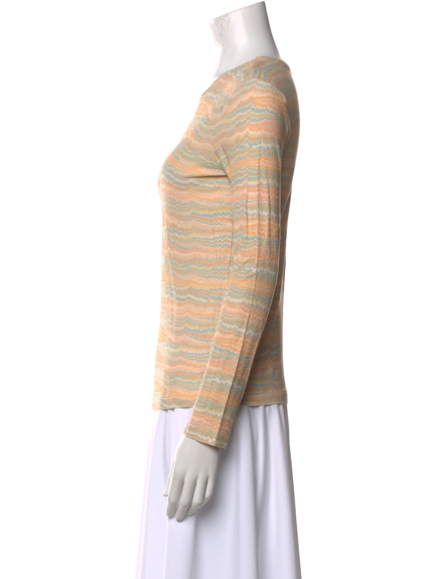 Ulla Johnson Striped Crew Neck Top