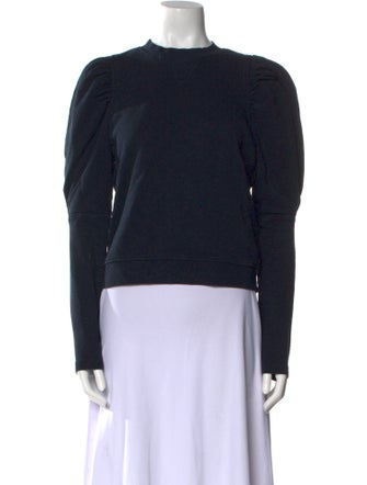Ulla Johnson Crew Neck Long Sleeve Sweatshirt