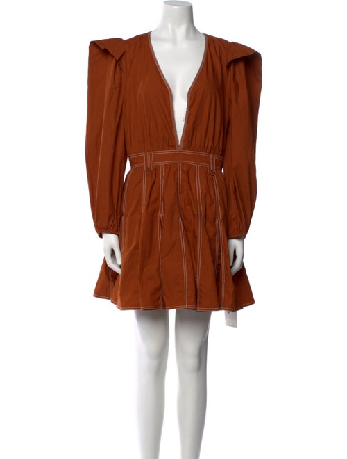 Ulla Johnson V-Neck Mini Dress