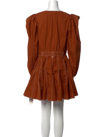 Ulla Johnson V-Neck Mini Dress