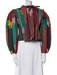 Ulla Johnson Striped Evening Jacket
