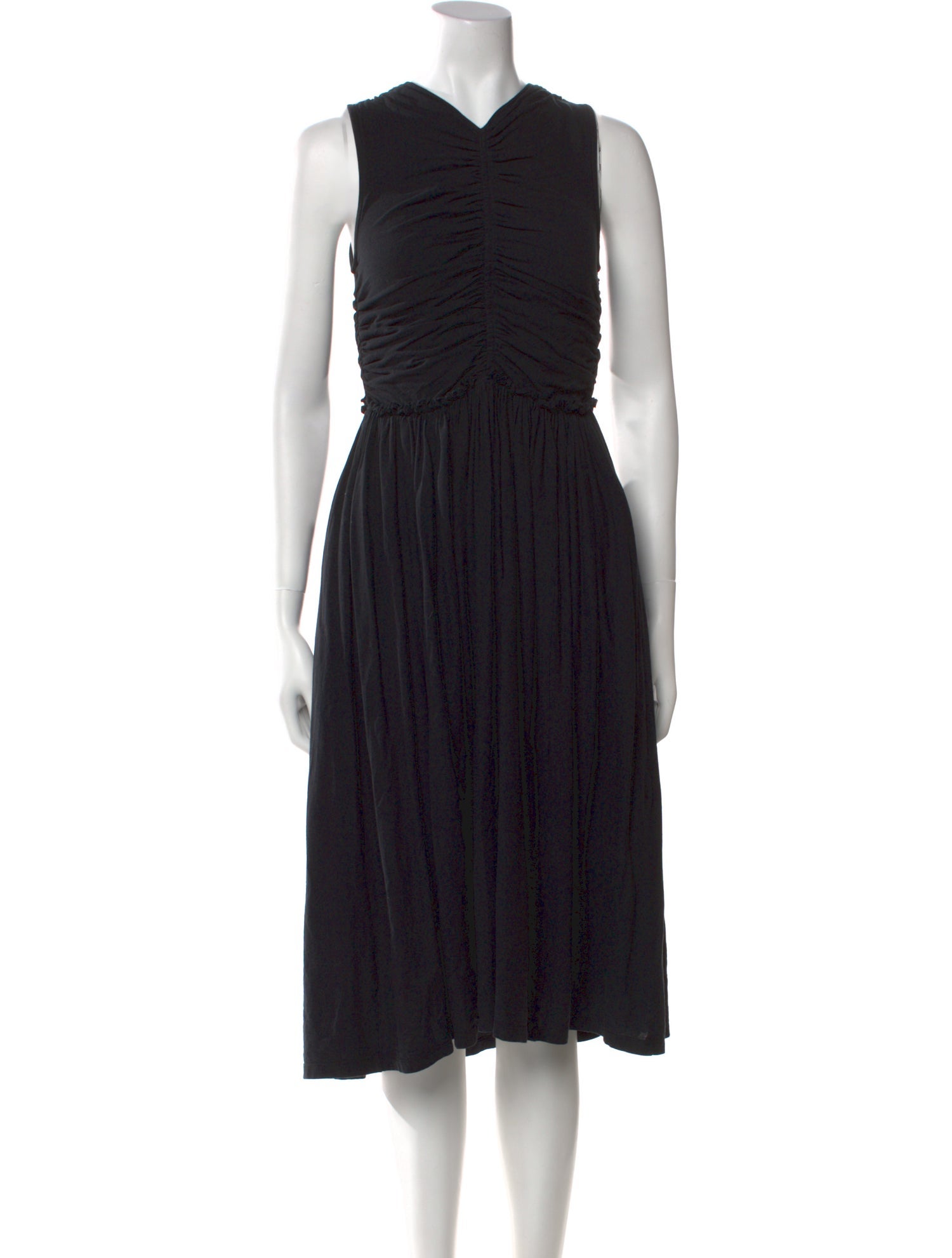 Ulla Johnson V-Neck Midi Length Dress
