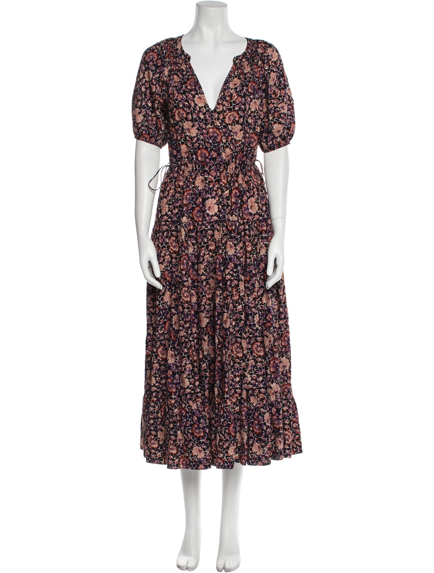 Ulla Johnson Floral Print Long Dress