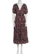Ulla Johnson Floral Print Long Dress