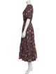 Ulla Johnson Floral Print Long Dress