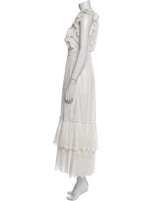 Ulla Johnson V-Neck Long Dress