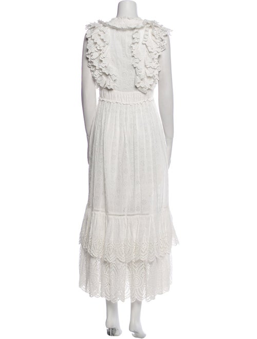 Ulla Johnson V-Neck Long Dress
