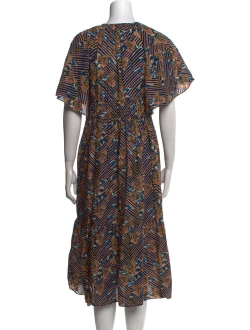 Ulla Johnson Printed Midi Length Dress