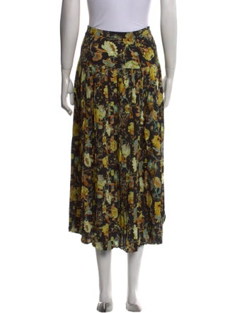 Ulla Johnson Silk Midi Length Skirt