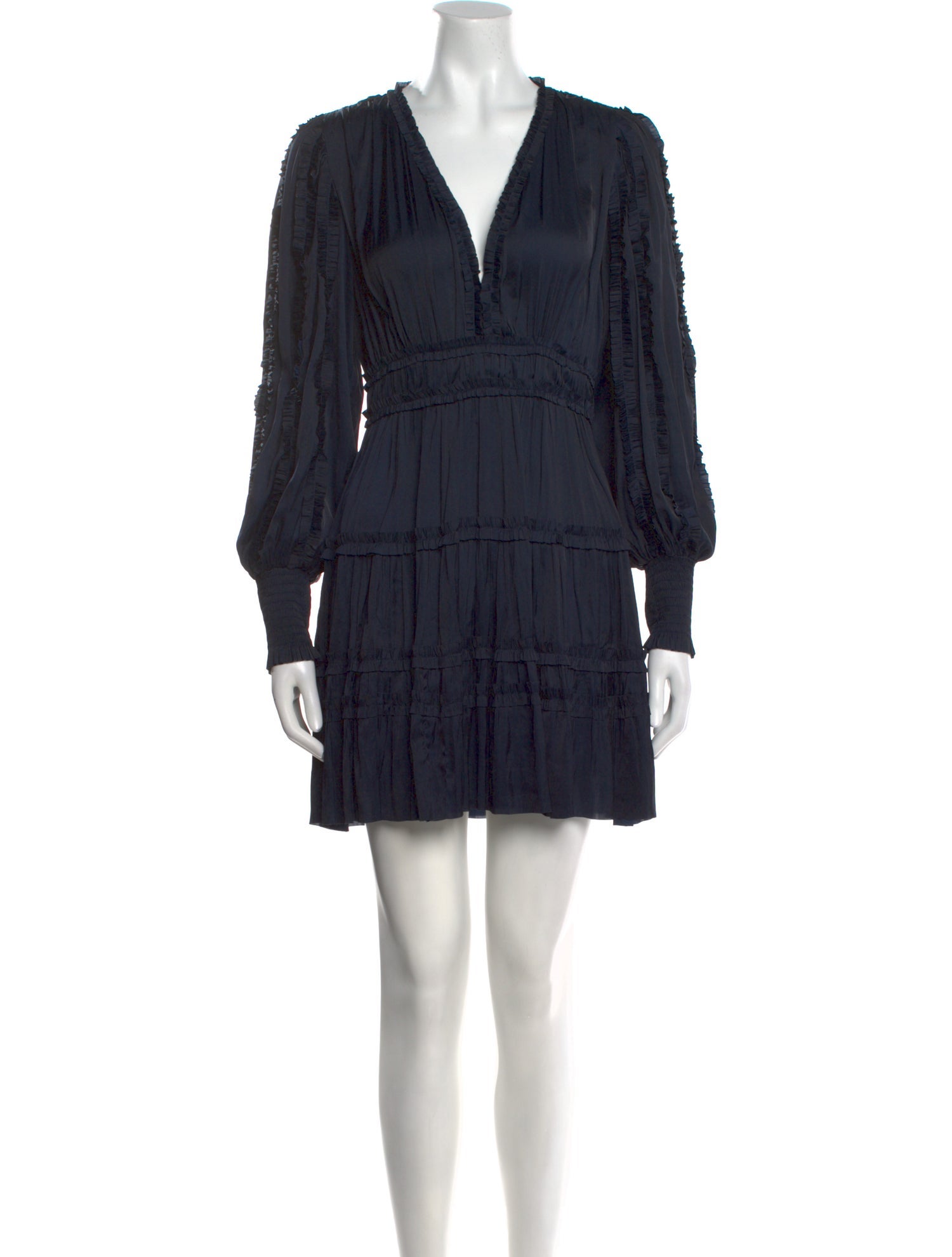 Ulla Johnson V-Neck Mini Dress