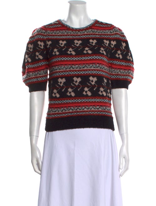 Ulla Johnson Wool Printed Sweater
