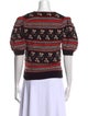 Ulla Johnson Wool Printed Sweater