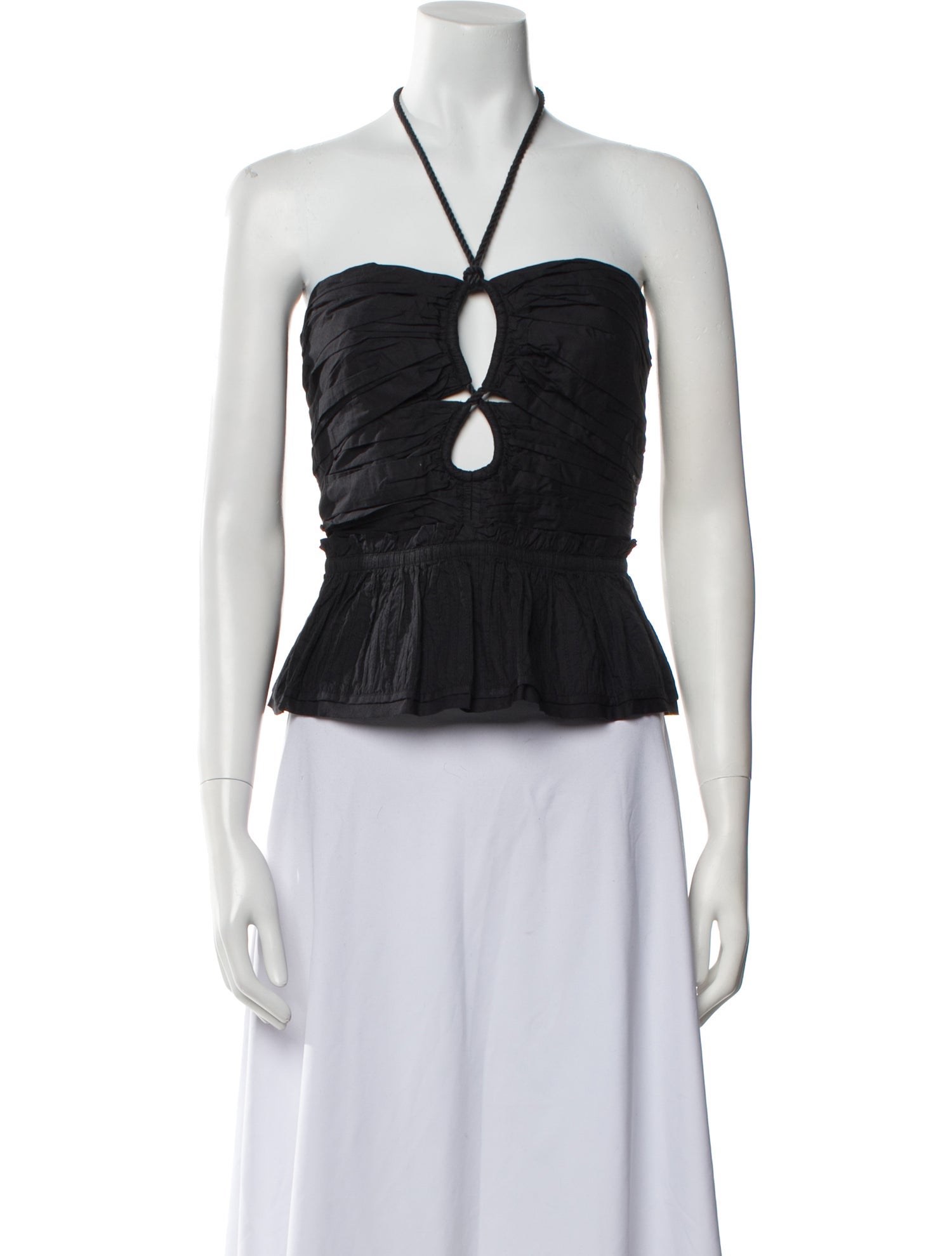 Ulla Johnson Strapless Crop Top