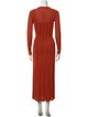 Ulla Johnson Crew Neck Long Dress