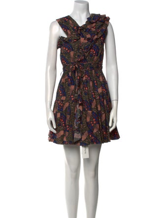 Ulla Johnson Printed Mini Dress