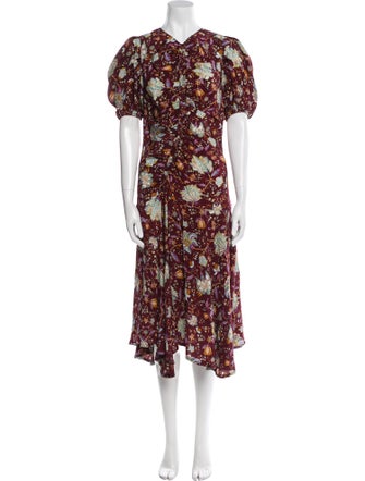 Ulla Johnson Silk Long Dress