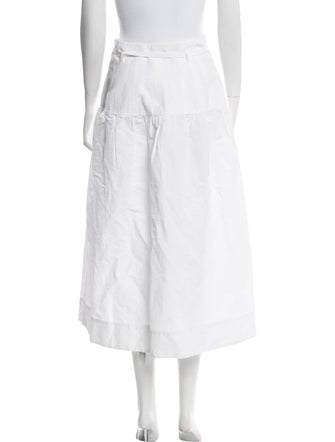 Ulla Johnson Linen Midi Length Skirt