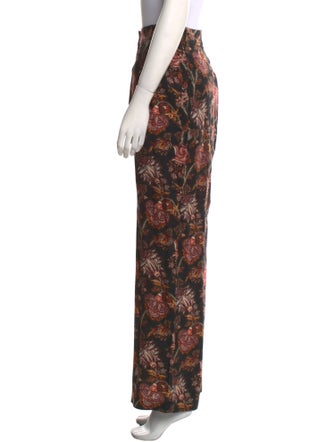 Ulla Johnson Floral Print Wide Leg Pants