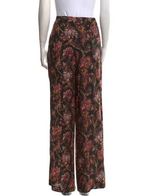 Ulla Johnson Floral Print Wide Leg Pants