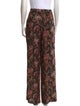 Ulla Johnson Floral Print Wide Leg Pants
