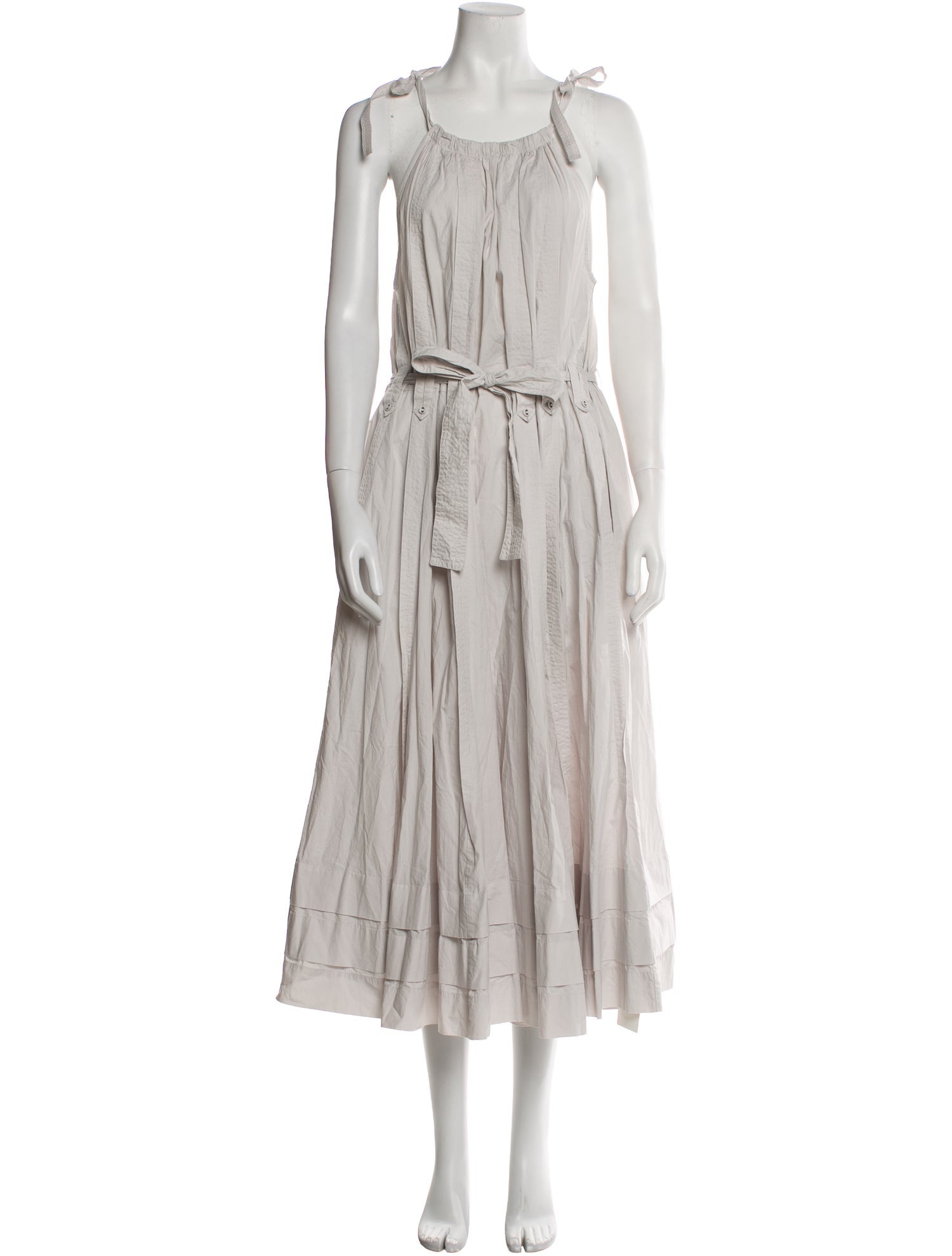 Ulla Johnson Scoop Neck Long Dress