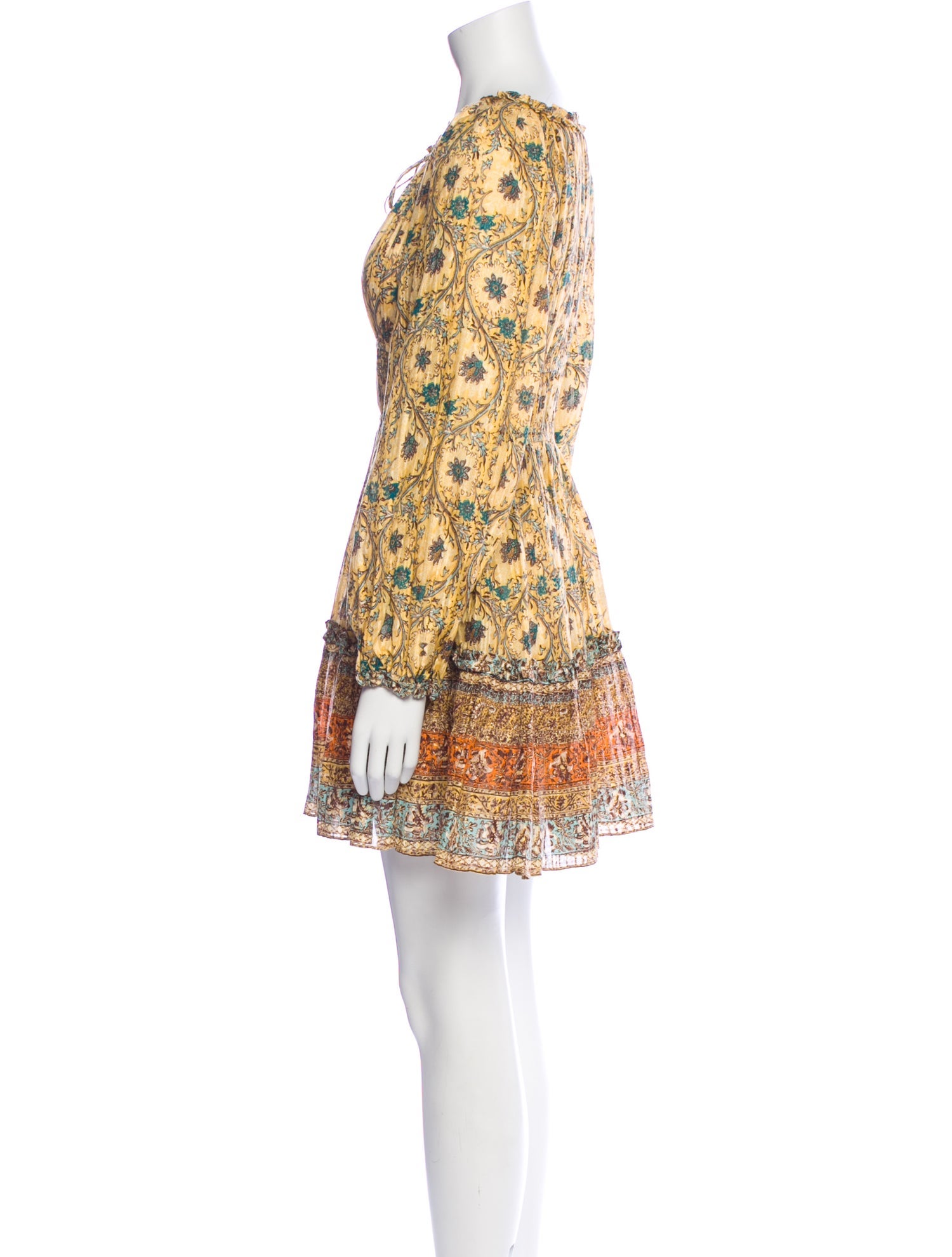 Ulla Johnson Floral Print Mini Dress