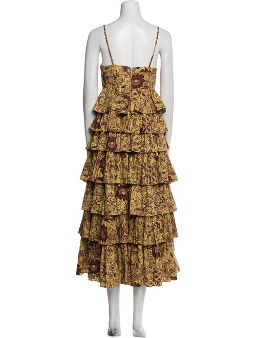 Ulla Johnson Floral Print Long Dress