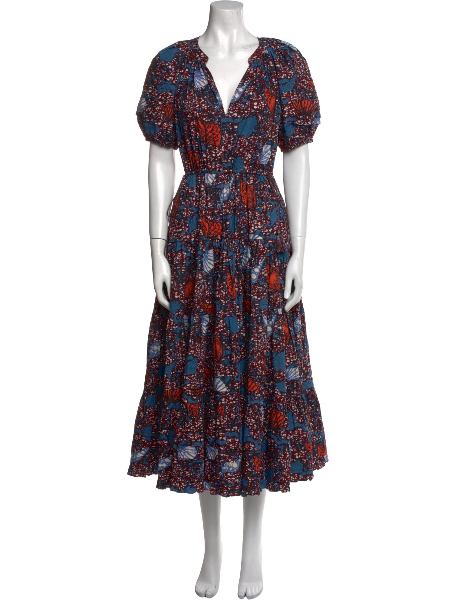 Ulla Johnson Floral Print Long Dress