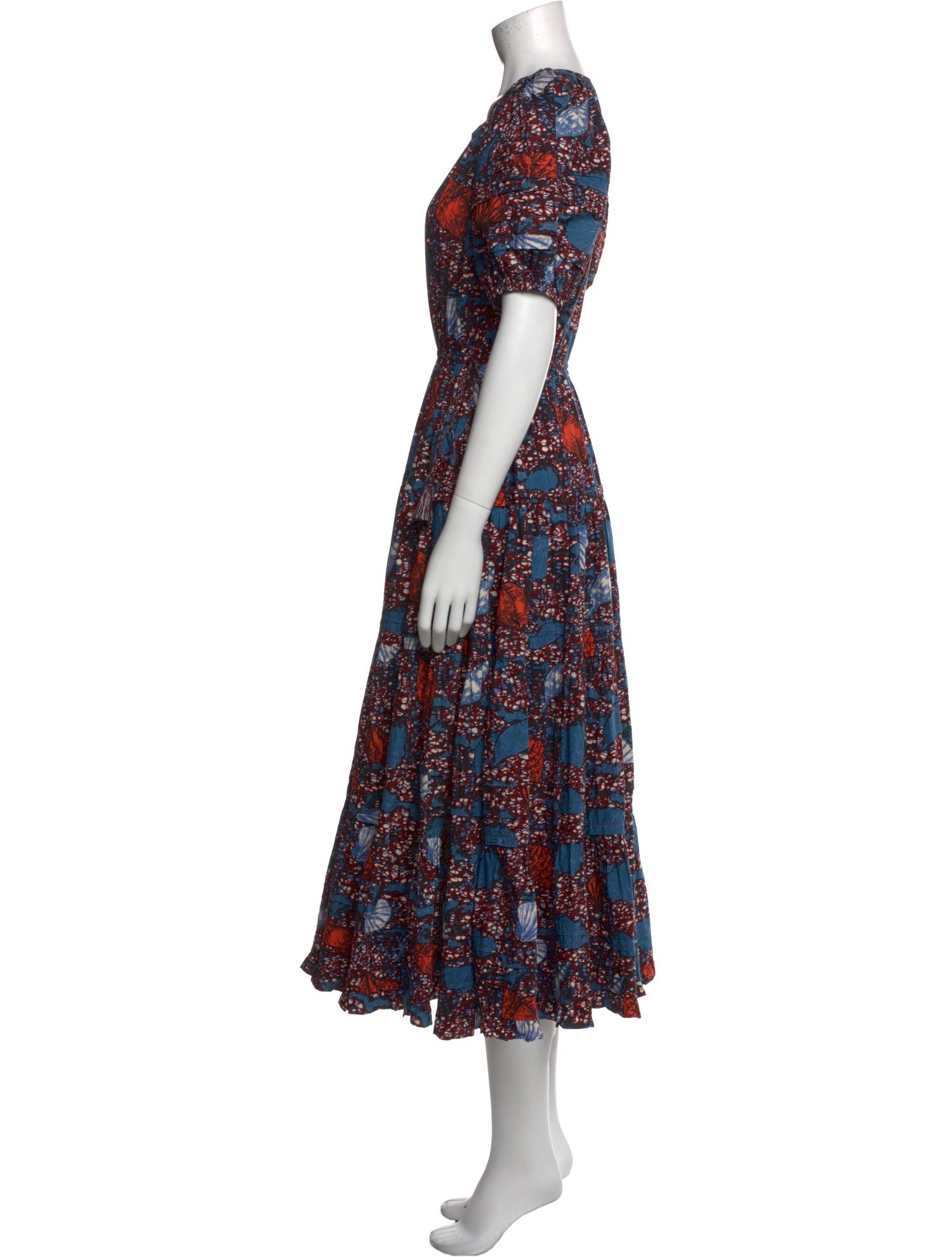 Ulla Johnson Floral Print Long Dress