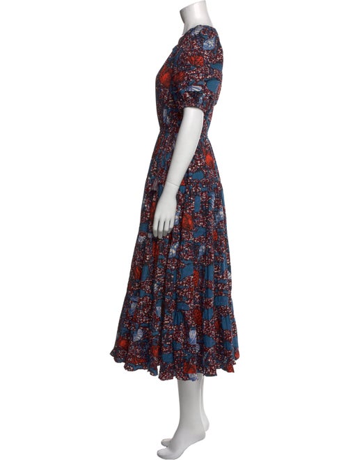 Ulla Johnson Floral Print Long Dress