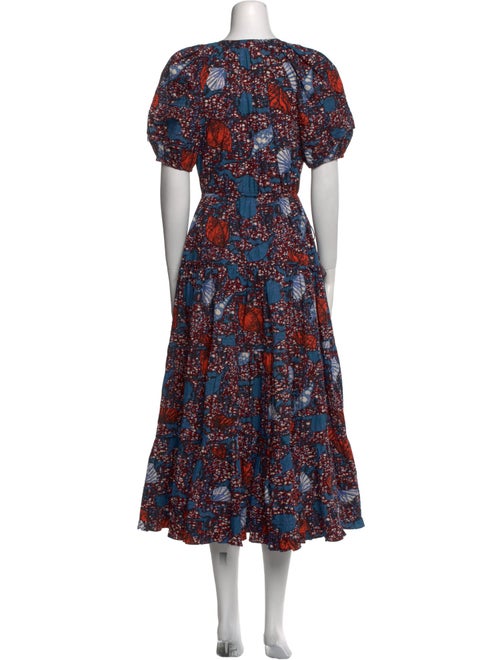 Ulla Johnson Floral Print Long Dress