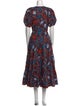 Ulla Johnson Floral Print Long Dress