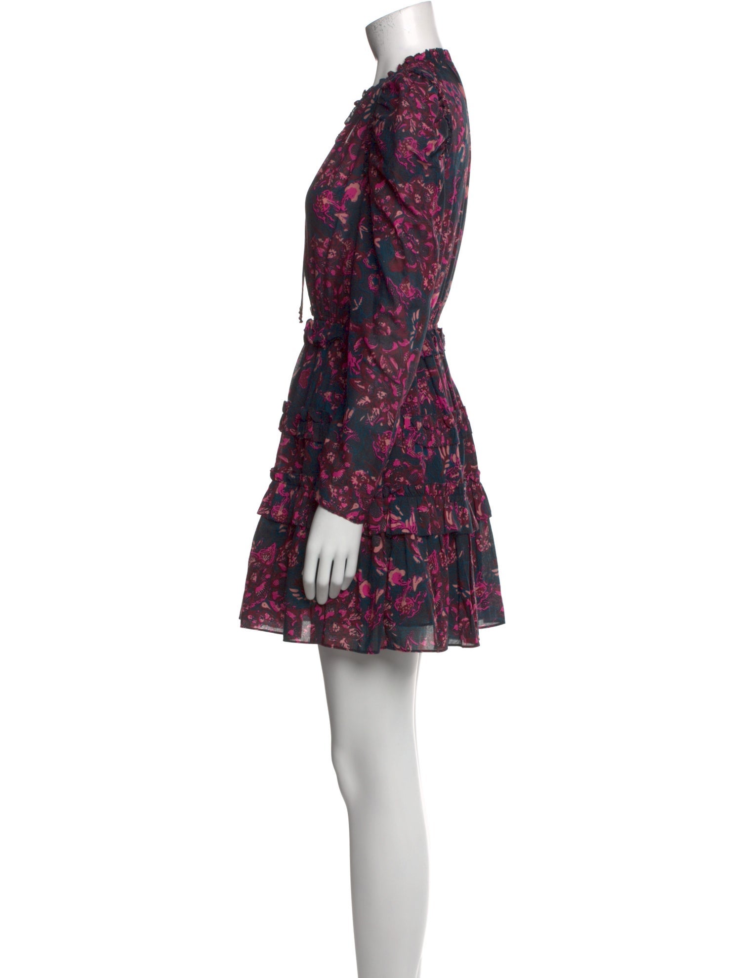 Ulla Johnson Floral Print Mini Dress
