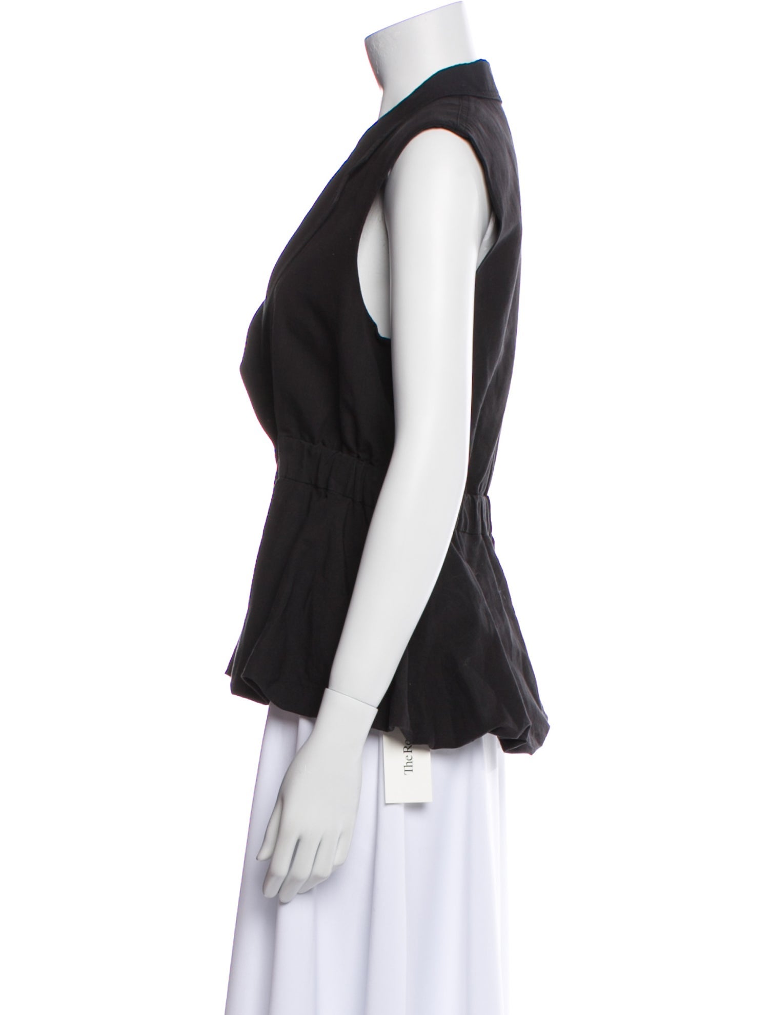 Ulla Johnson V-Neck Sleeveless Polo