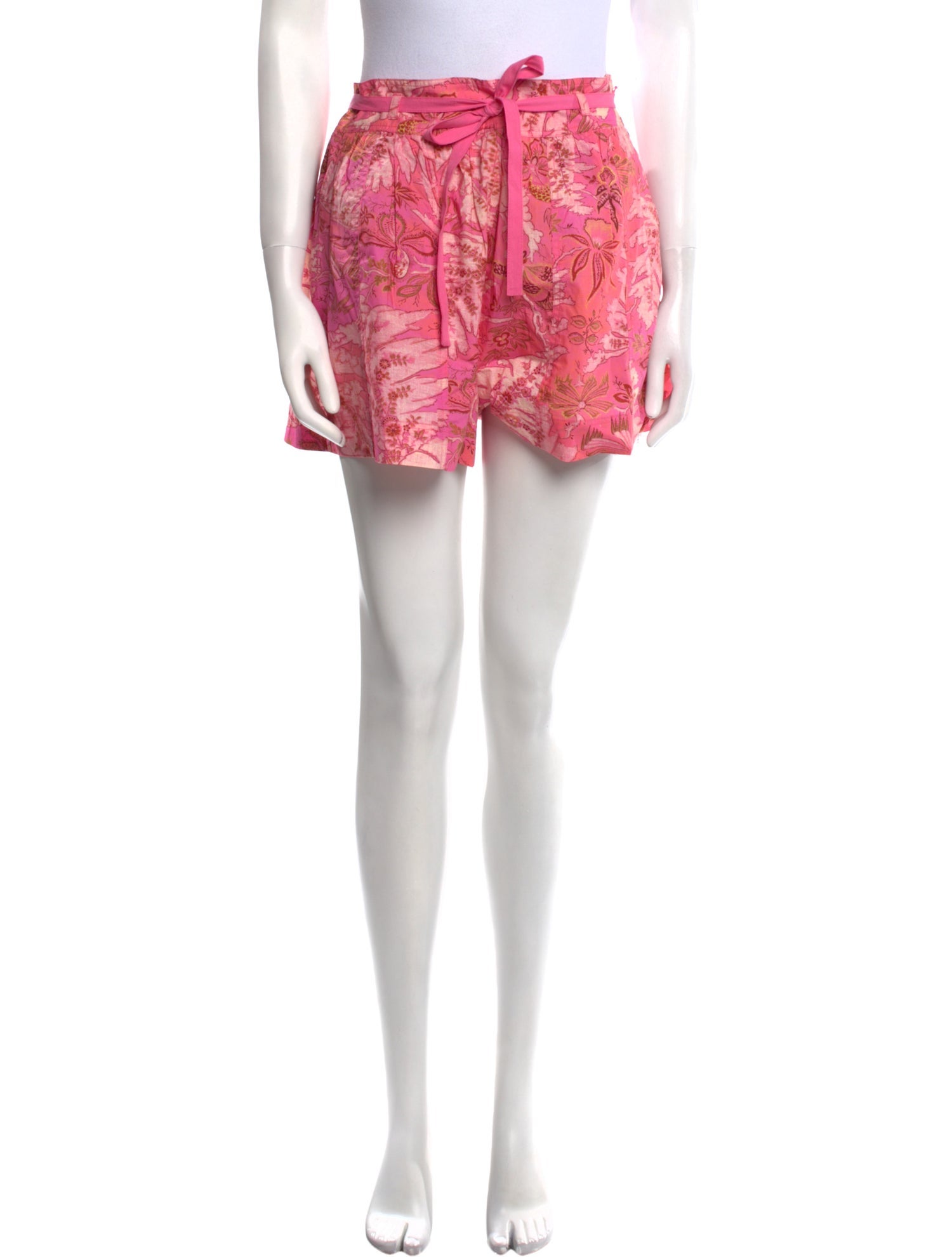 Ulla Johnson Floral Print Mini Shorts