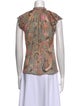 Ulla Johnson Silk Paisley Print Blouse