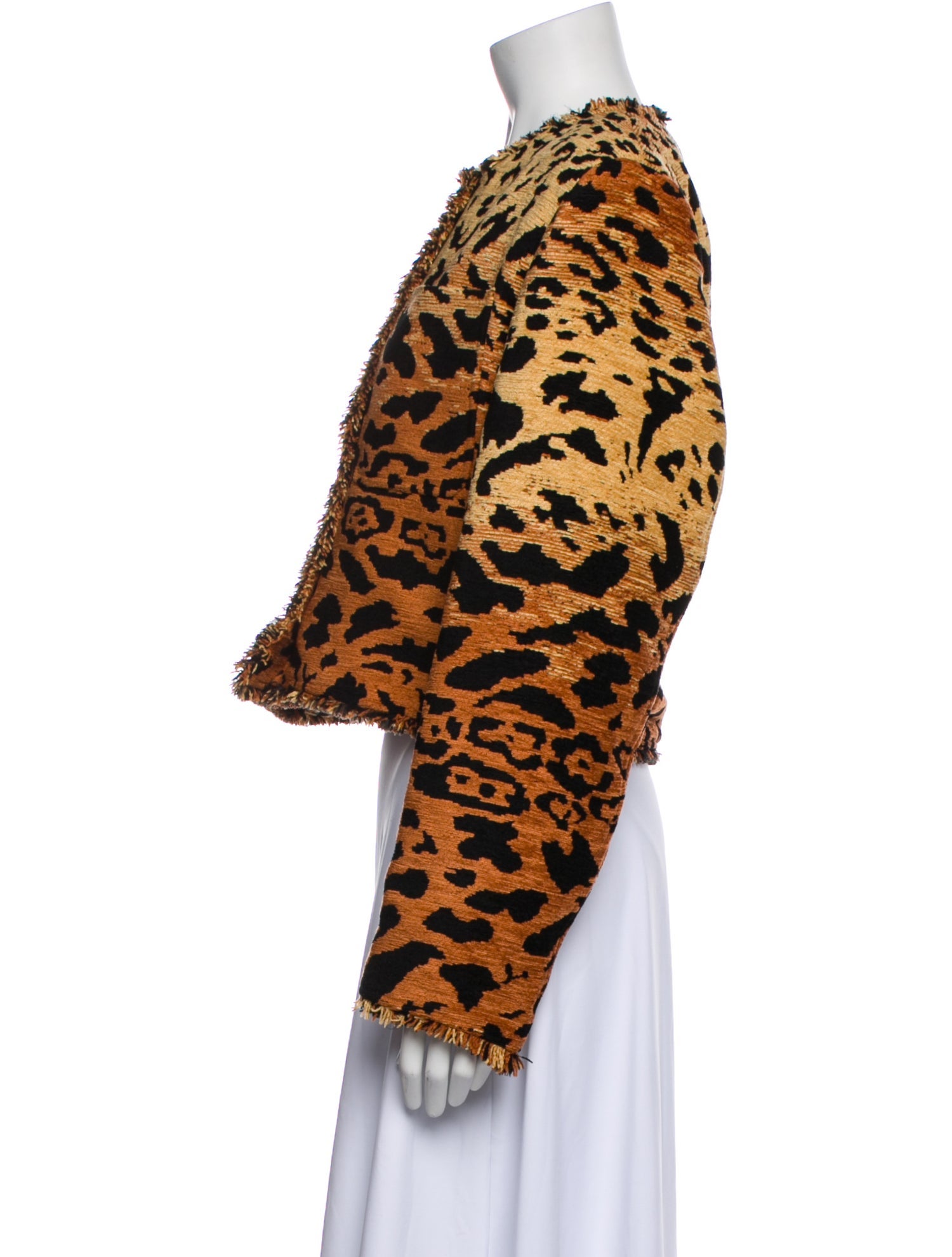 Ulla Johnson Animal Print Evening Jacket w/ Tags