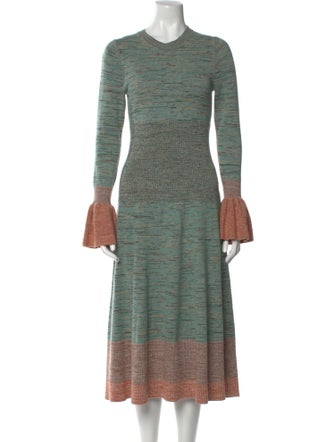 Ulla Johnson Wool Midi Length Dress