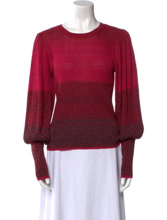 Ulla Johnson Striped Crew Neck Sweater