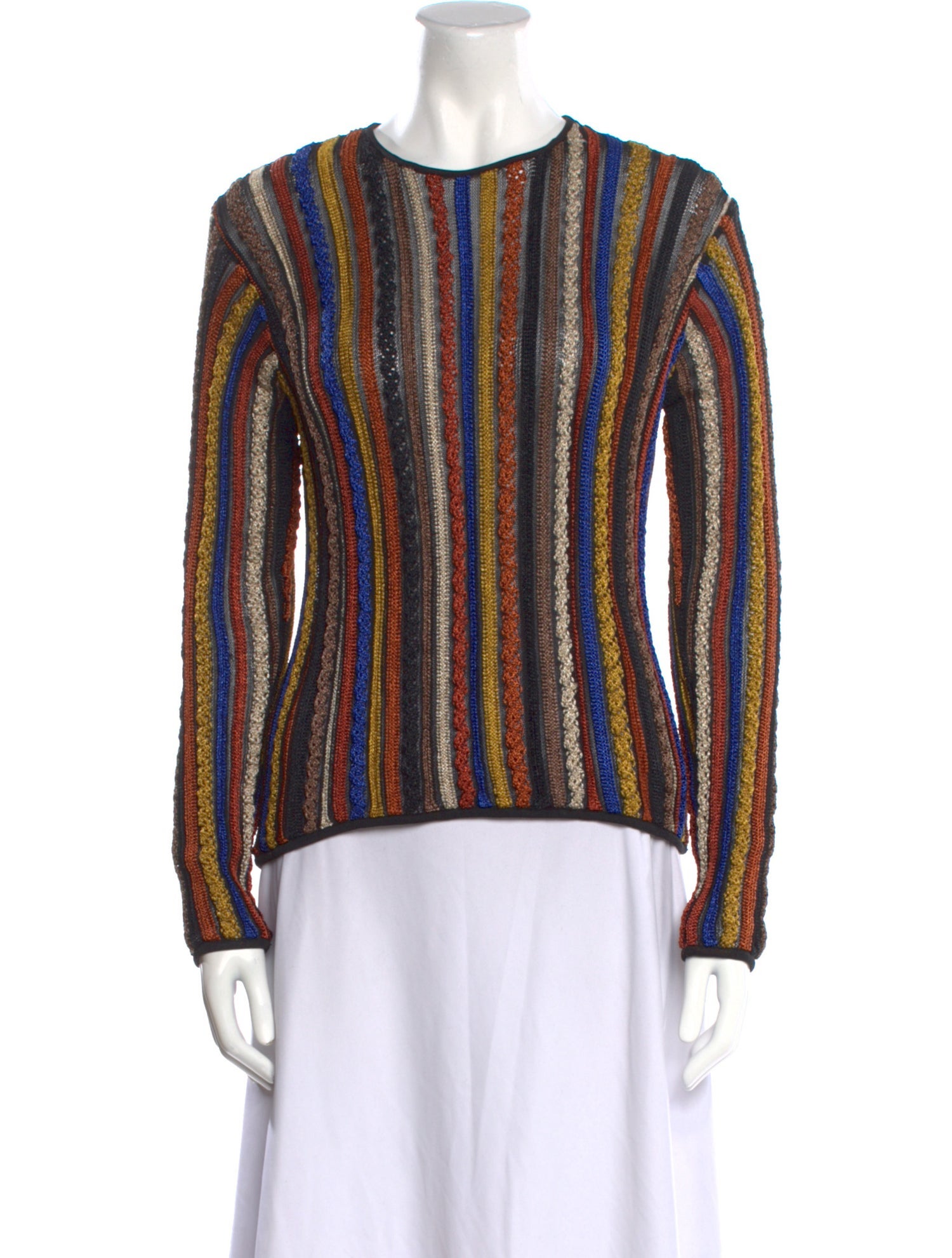 Ulla Johnson Striped Crew Neck Sweater w/ Tags