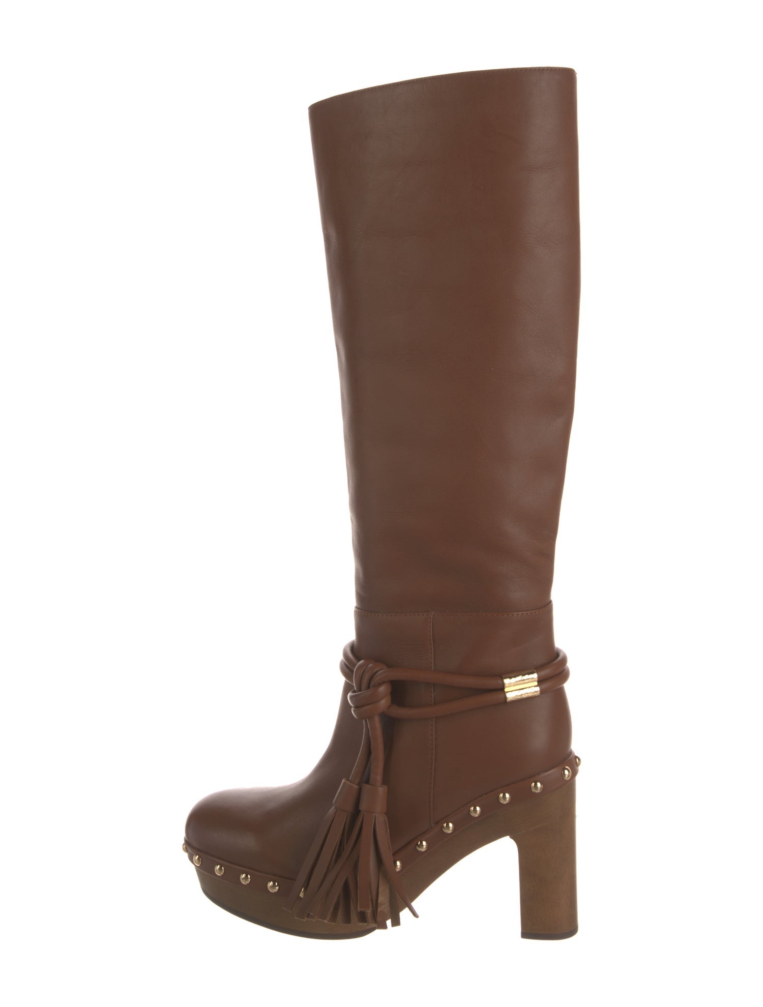 Ulla Johnson Leather Tassel Accents Boots