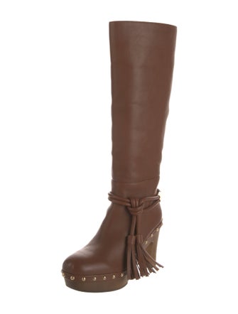 Ulla Johnson Leather Tassel Accents Boots