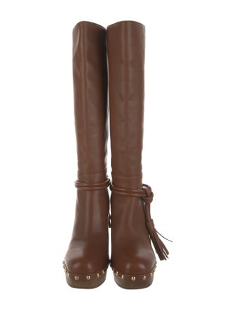 Ulla Johnson Leather Tassel Accents Boots