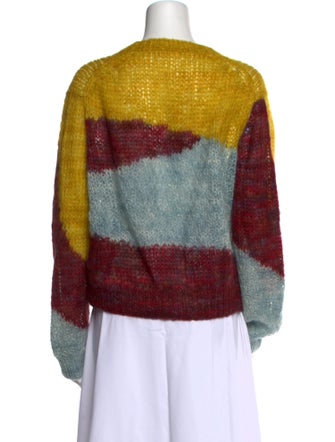 Ulla Johnson Kid Mohair Striped Sweater