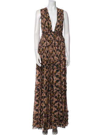 Ulla Johnson Silk Long Dress