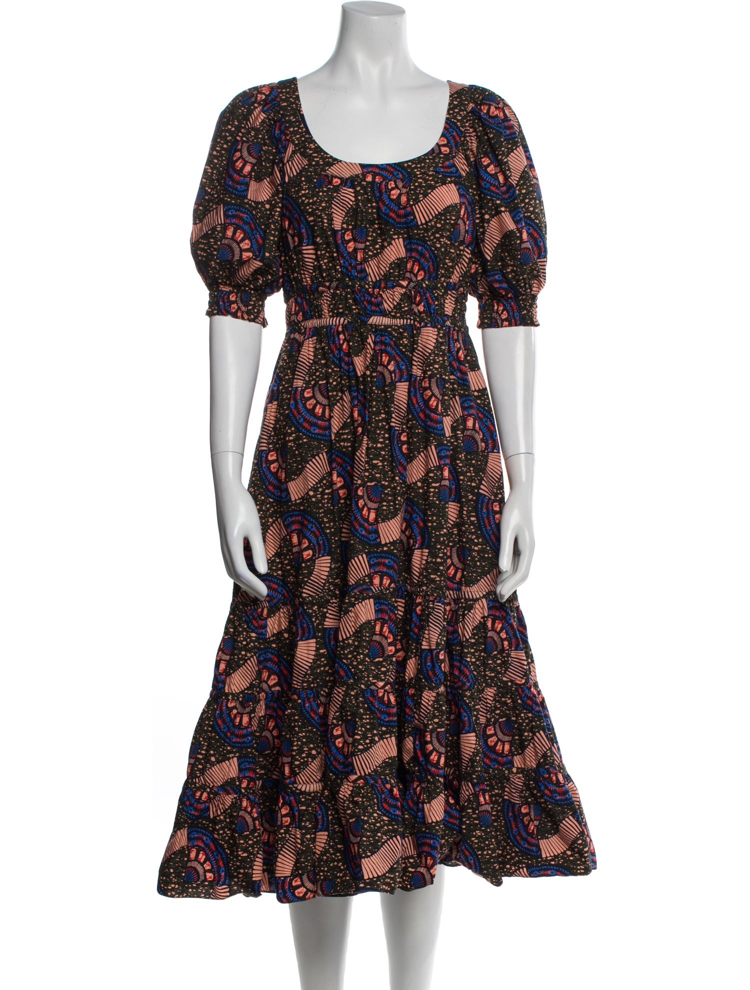 Ulla Johnson Printed Midi Length Dress