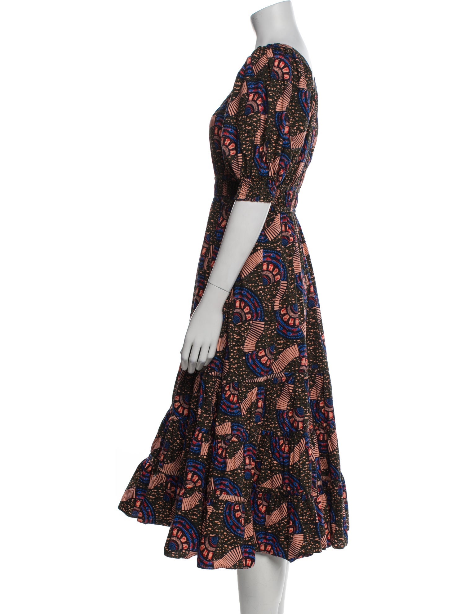 Ulla Johnson Printed Midi Length Dress