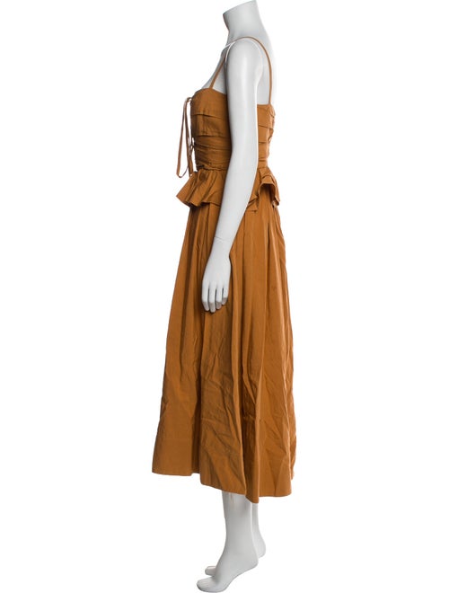 Ulla Johnson Square Neckline Knee-Length Dress